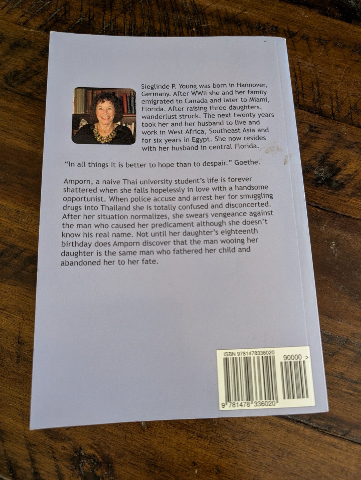 Back cover of Solace Under A Tamarind Tree