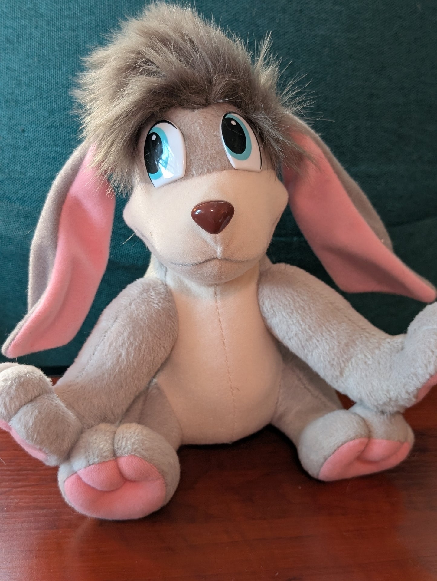POOKA Plush Anastasia w/ flapping ears Puppy Dog Collectible Stuffed Animal 1997