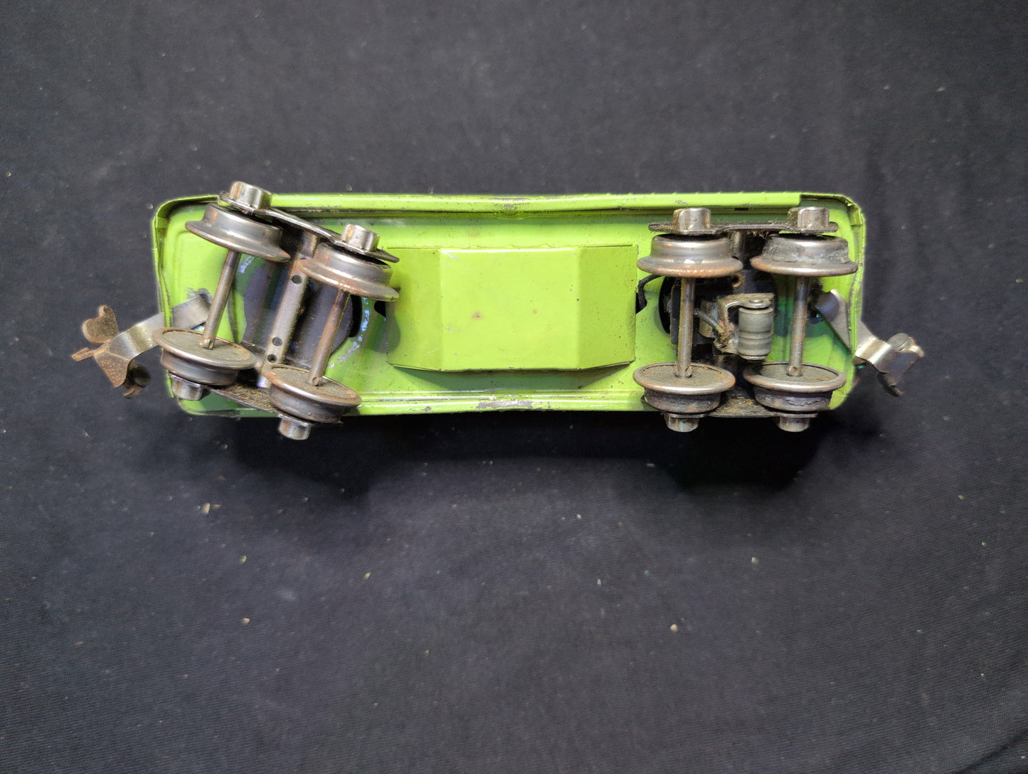 Lionel Pre-war O-Gauge #607 Pullman Car Green Tinplate w/ Box (Player Grade)