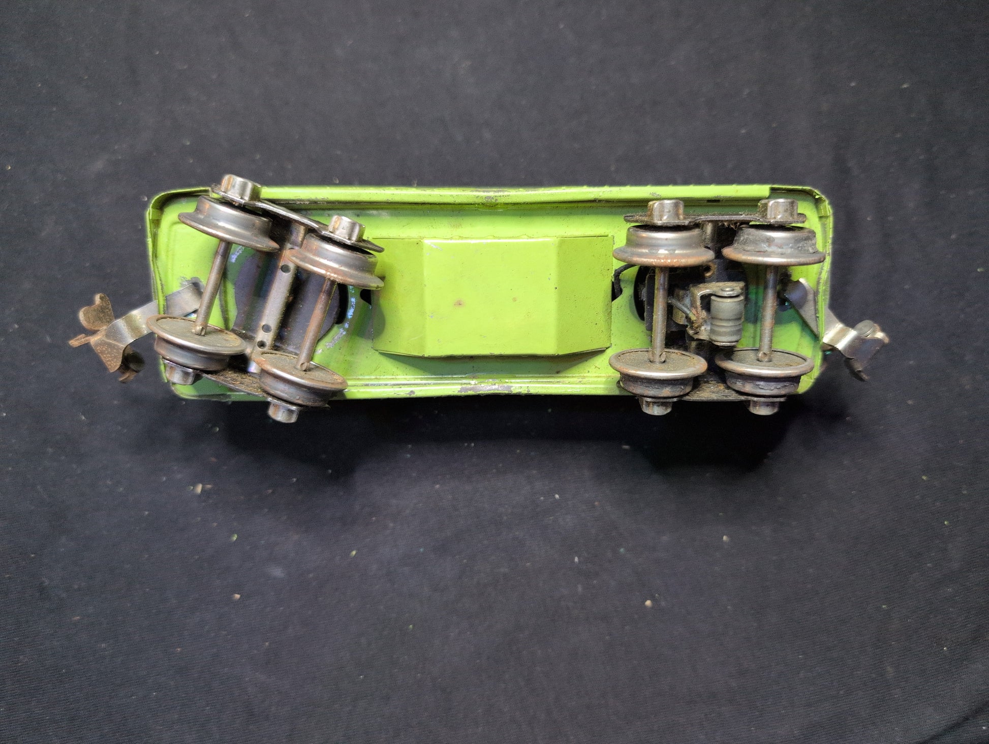 Lionel Pre-war O-Gauge #607 Pullman Car Green Tinplate w/ Box (Player Grade)