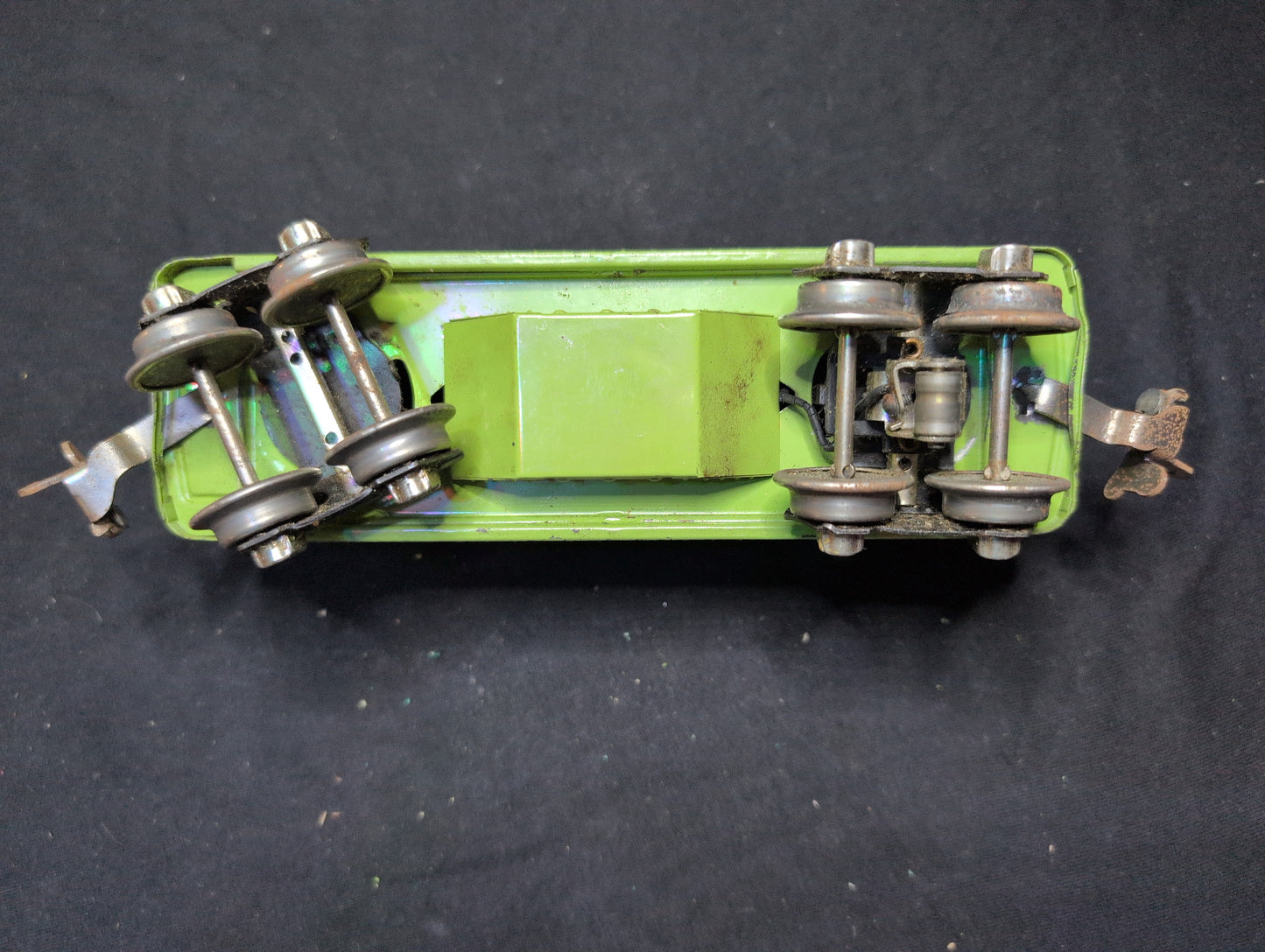 Lionel Pre-war O-Gauge #607 Pullman Car Green Tinplate w/ Original Box 607