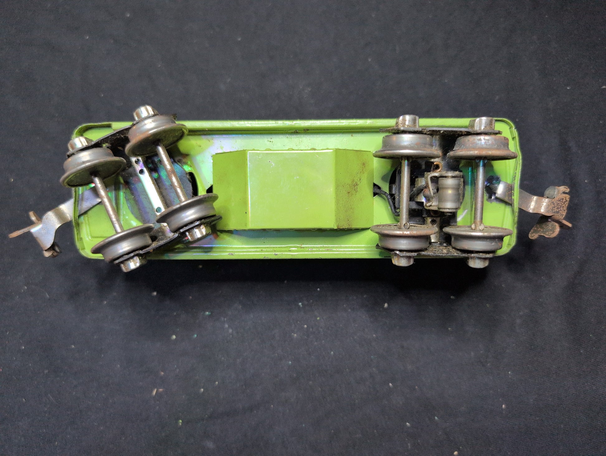Lionel Pre-war O-Gauge #607 Pullman Car Green Tinplate w/ Original Box 607