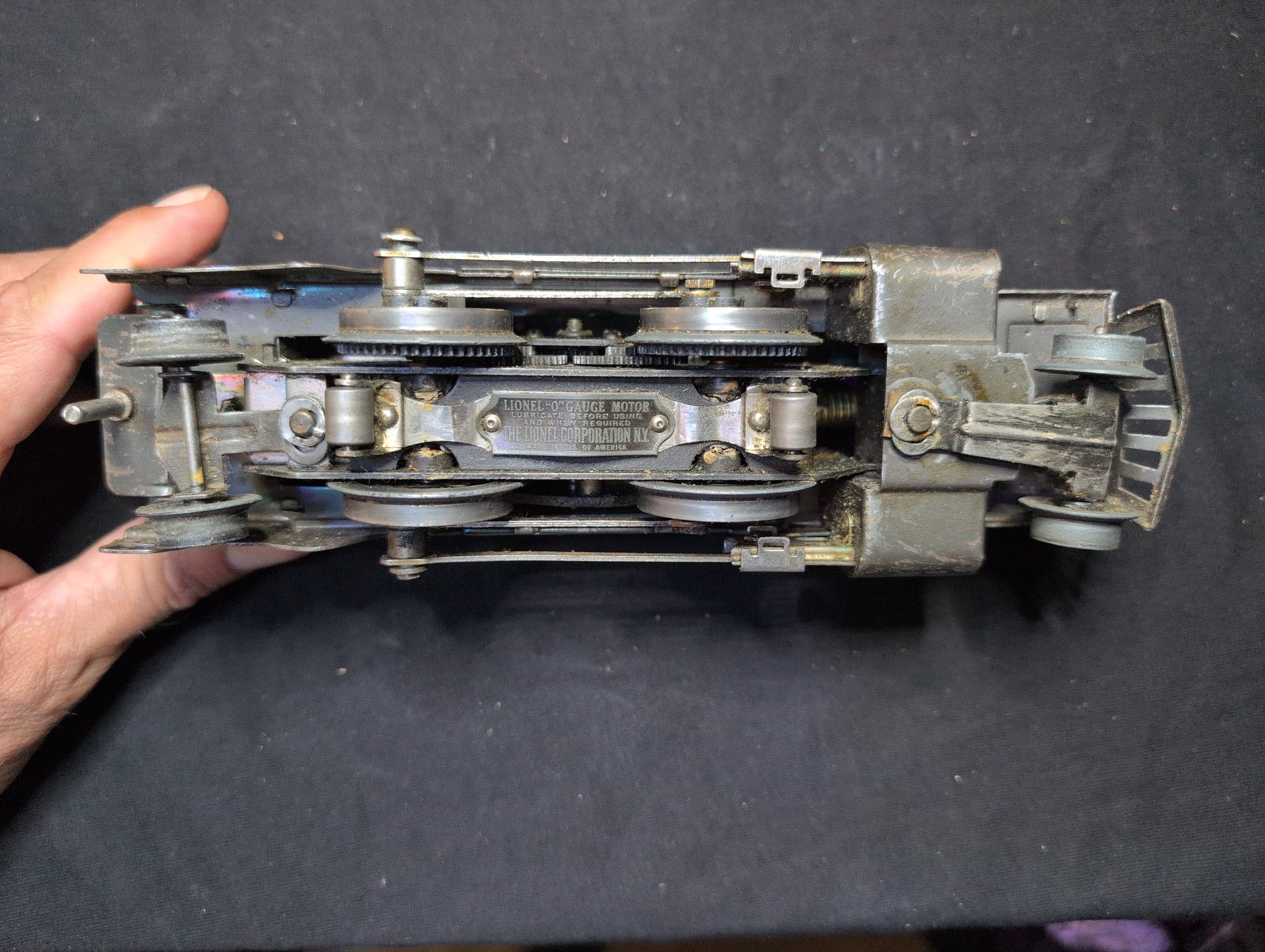 Lionel Pre-war O-Gauge 259E / 249E Steam Locomotive 2-4-2 Engine Gunmetal