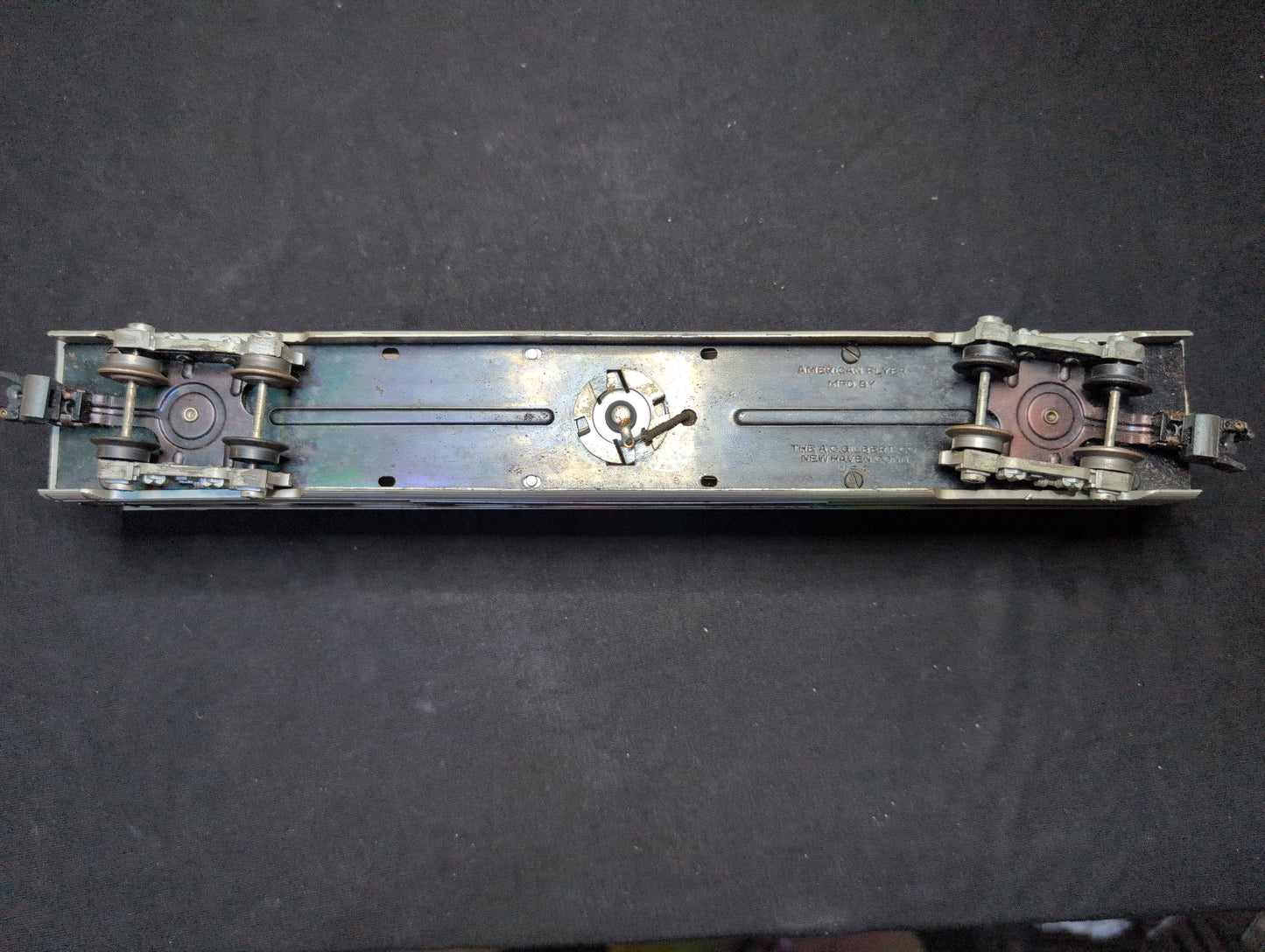 Vintage Gilbert American Flyer #962 "Hamilton" Vista Dome Car S-Gauge w/ Box