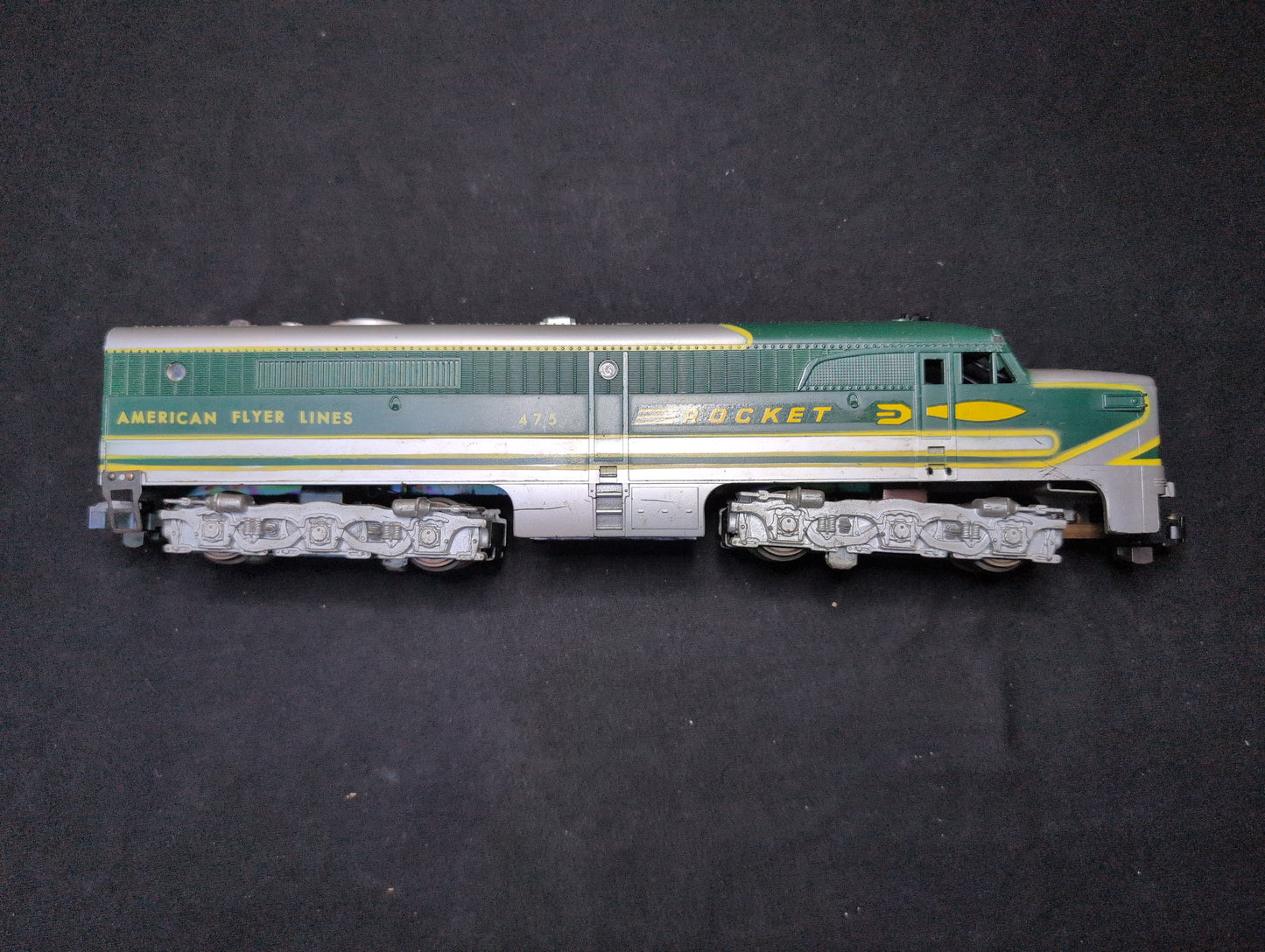 American Flyer S-Gauge "The Rocket" Diesel B-Unit #475 Engine - Non-Powered