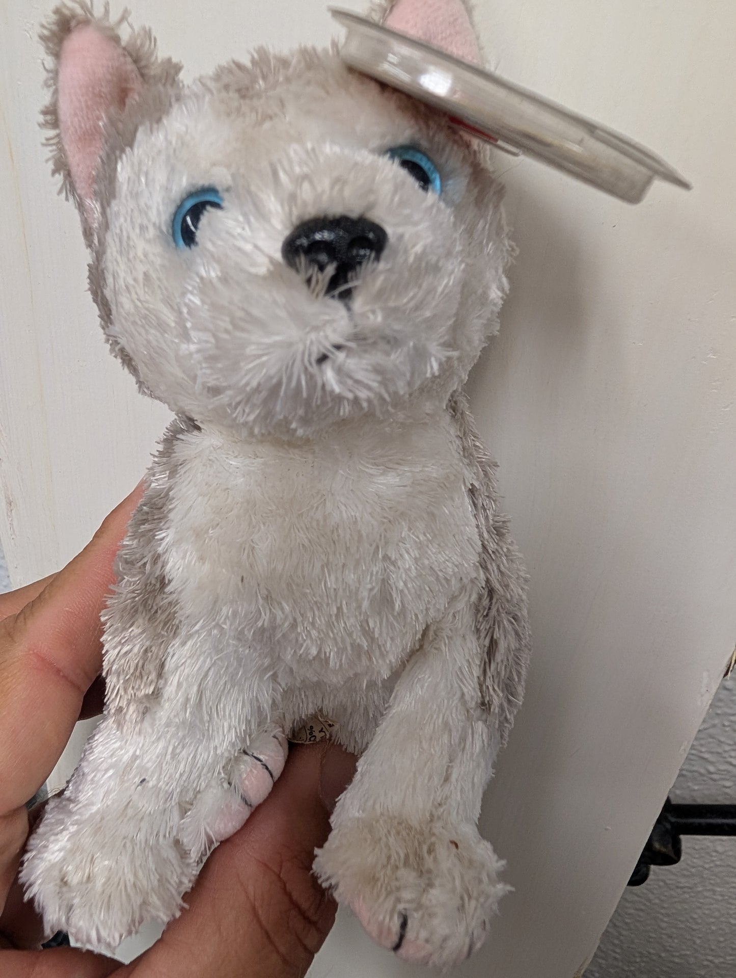 Juneau the Husky - Ty Beanie Baby (Gray, White, 2001, MWMT, Plush, Toy, Stuffed Animal, Vintage, Retired)